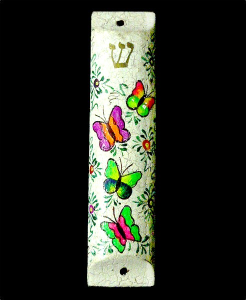 BUTTERFLIES MEZUZAH