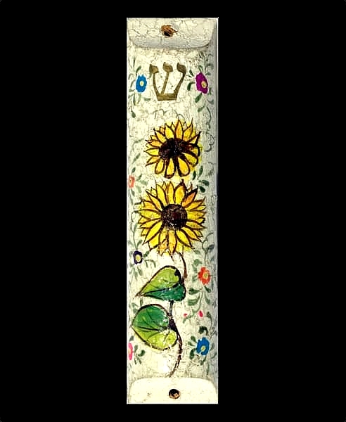 SUNFLOWERS MEZUZAH