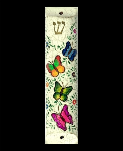 BUTTERFLIES MEZUZAH 2